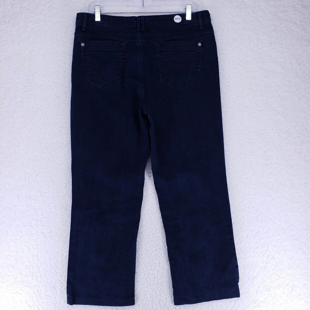 Gloria Vanderbilt Jeans Womens Size 14 Dark Blue Wash Sophia Vintage Pants - Picture 7 of 11